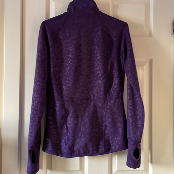 Purple Puma dry cell running jacket NWOT leopard - Picture 6 of 9